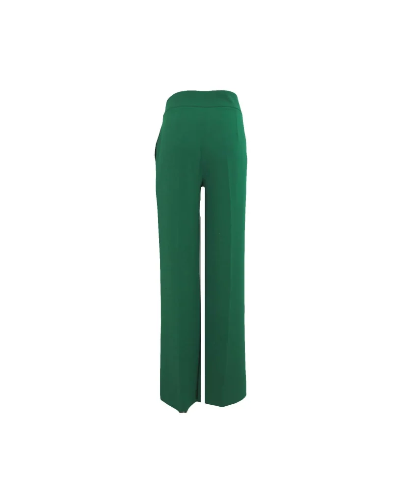 Contessa green women's work pants – tailored and stylish office trousers, perfect for professional outfits, offering comfort and sophistication for everyday workwear