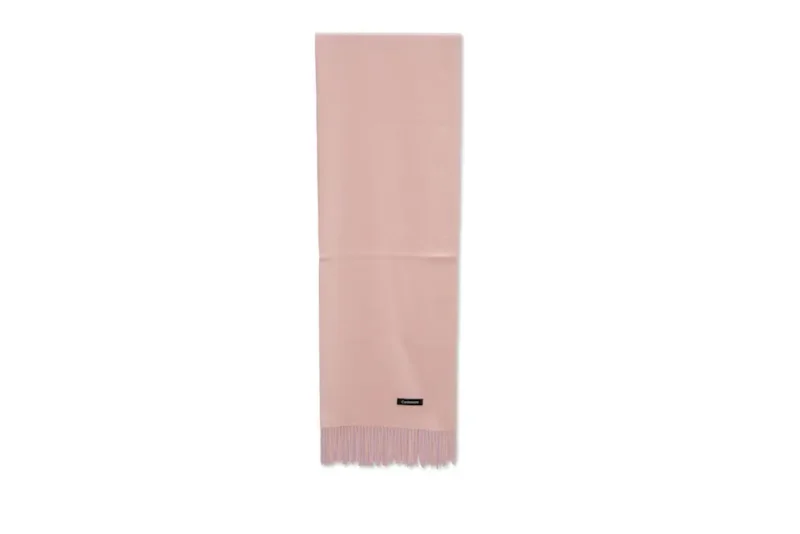 100% Cashmere Unisex Scarf Crema - Image 3