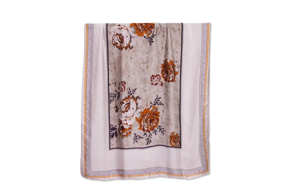 Silk-brown-flower-scarf-struttura-