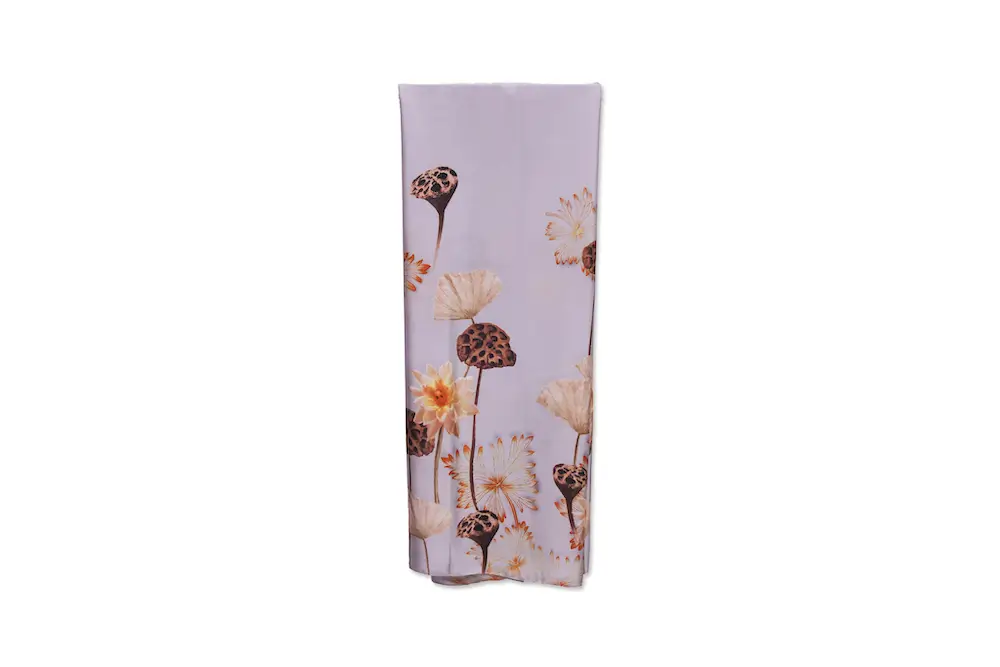 Silk-womens-scarf-fiore-marrone