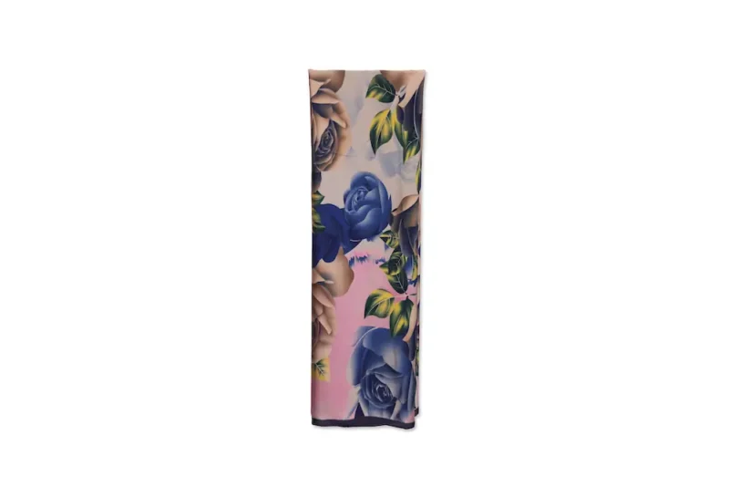 100% Silk Scarf Porto Fiori - Image 4