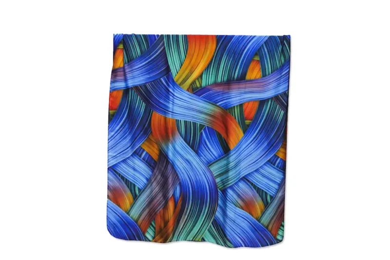 100% Silk Scarf Vento - Image 3