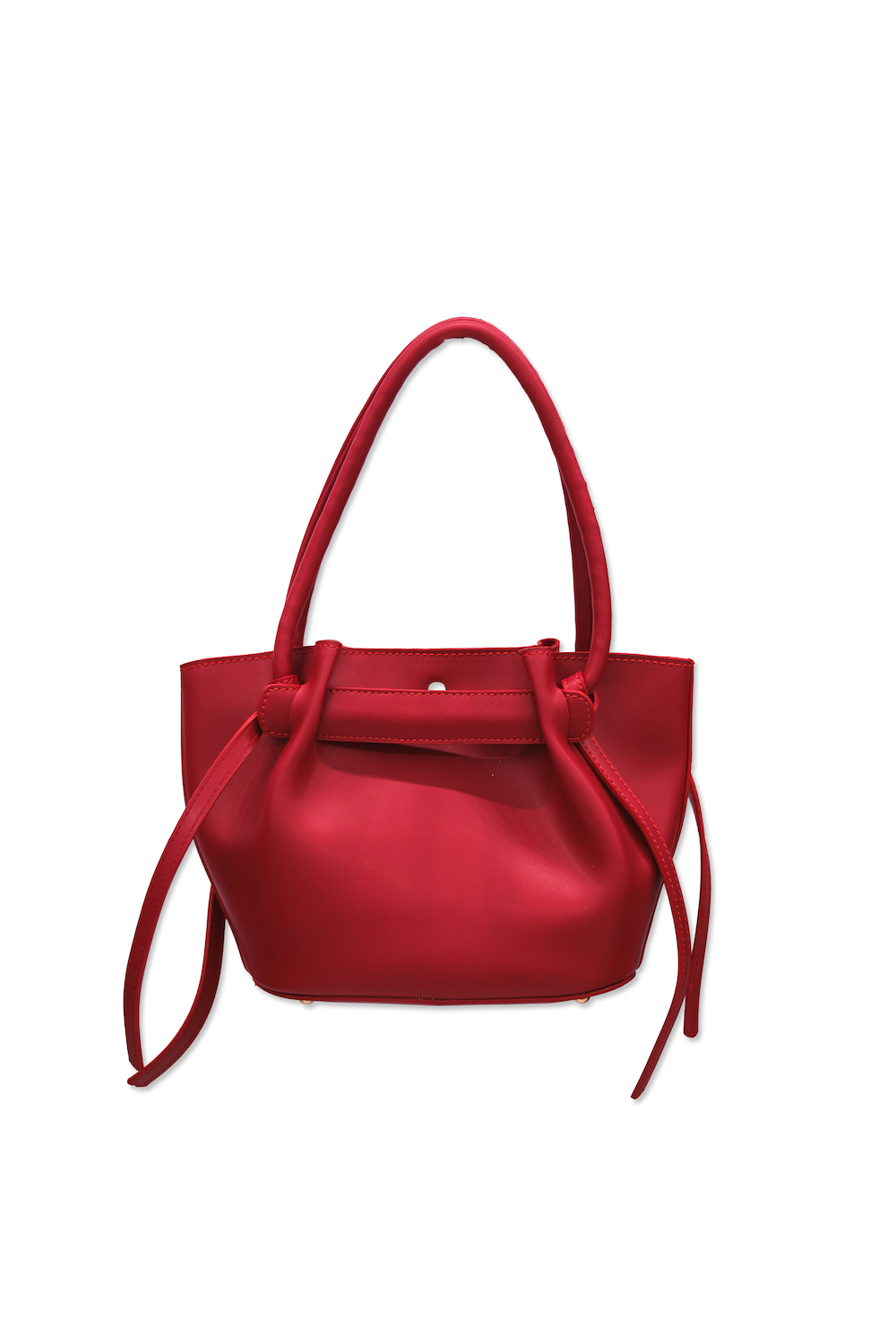 Anija-handbag-red-faux-leather-gold-details-