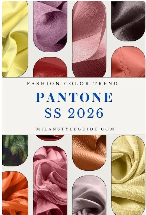 Pantone SS 2026 the catalysts of the fashion trend