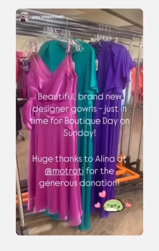 MOTRATi fashion blog - Dresses For Donations You Wear It Well Motrati - Discover Italian luxury fashion, style tips, and designer collections