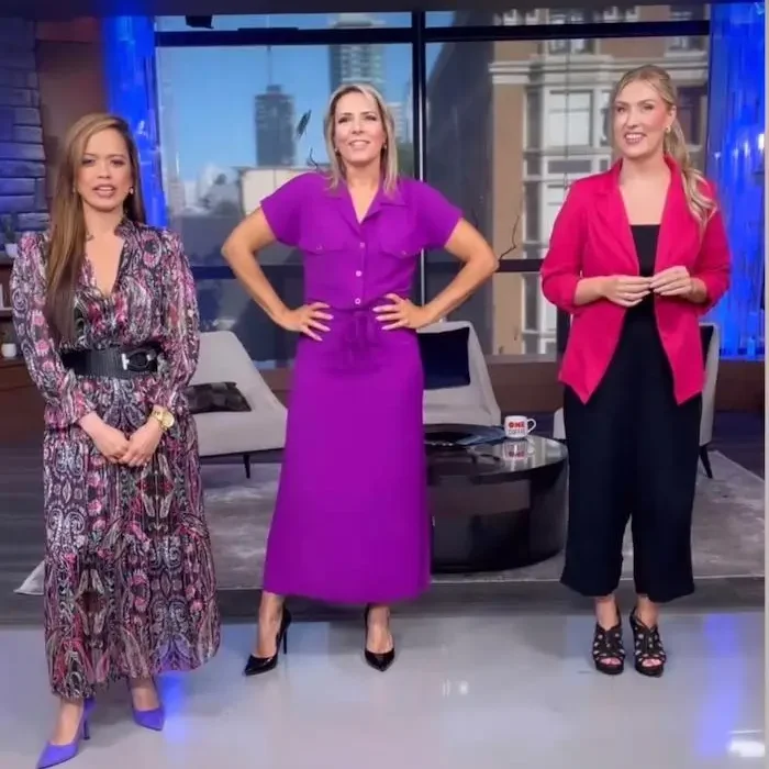 Keri Adams wearing MOTRATi Keri Adams CTV Morning News Anchor Wearing Motrati Dress - Vancouver TV personality featured on MOTRATi fashion blog