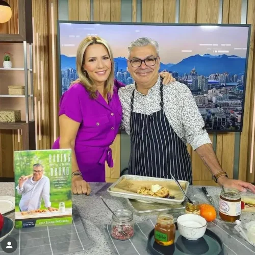Keri Adams wearing MOTRATi Keri Adams Wearing MOTRATi Short Sleeves Dress - Vancouver TV personality featured on MOTRATi fashion blog